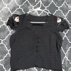 Women’s SHEIN Medium Black Blouse